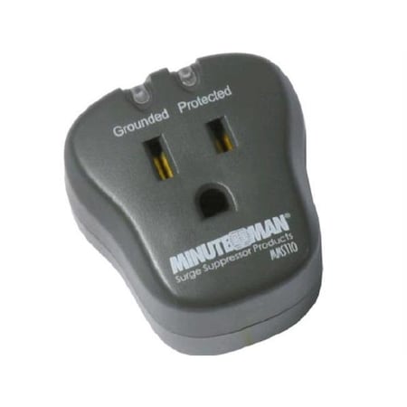 Minuteman Ups Outlet Strip, Surge, 1 Outlet(s) MMS110